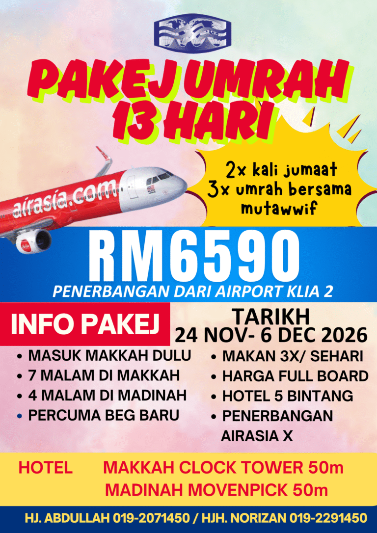 Copy of UMRAH 15 HARI NOV 2026